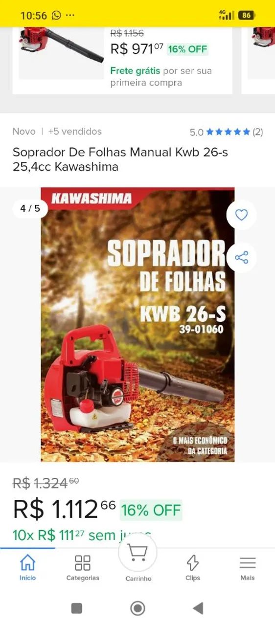 Soprador de folhas  - Foto 5