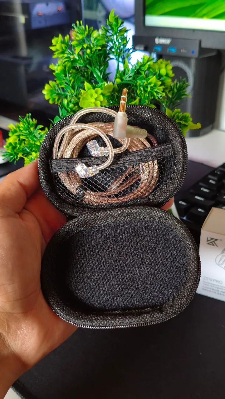 Fone de Ouvido KZ ZSN PRO + Case - Foto 3