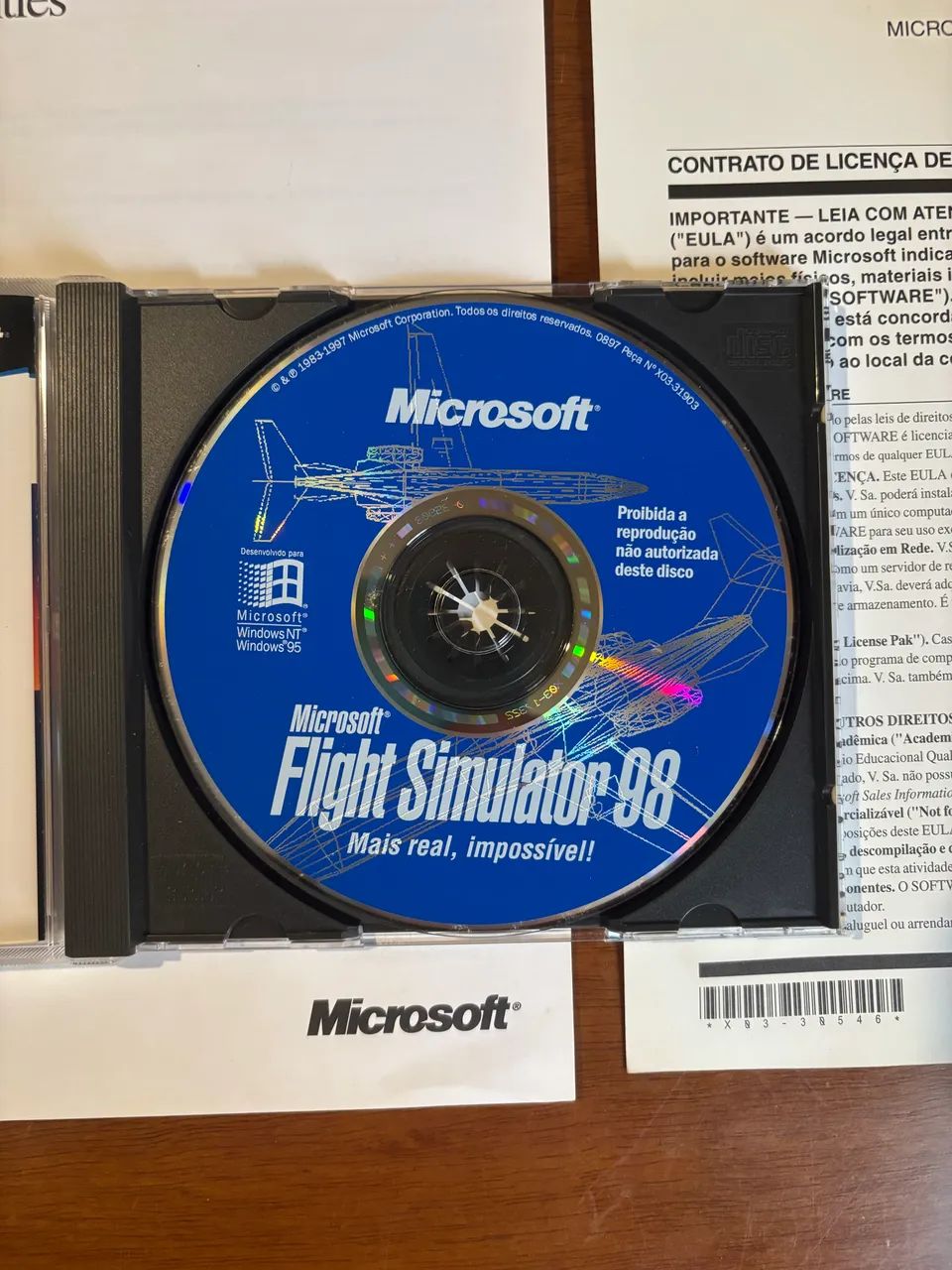  Flight Simulator 98 Microsoft Para PC BIG BOX - Foto 5