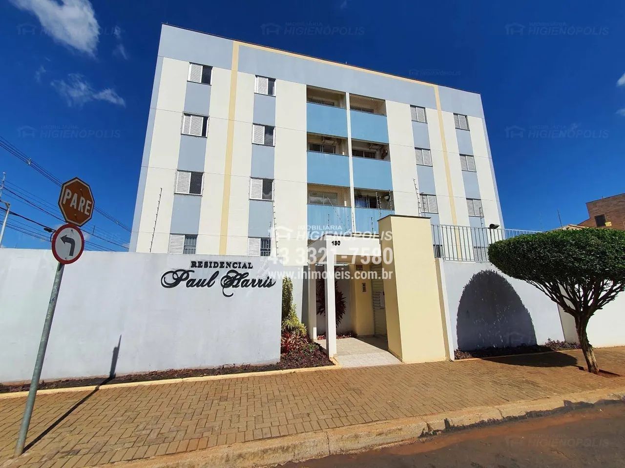 Ed. Paul Harris c/ 3 quartos, 70 m², Jd. Roveri