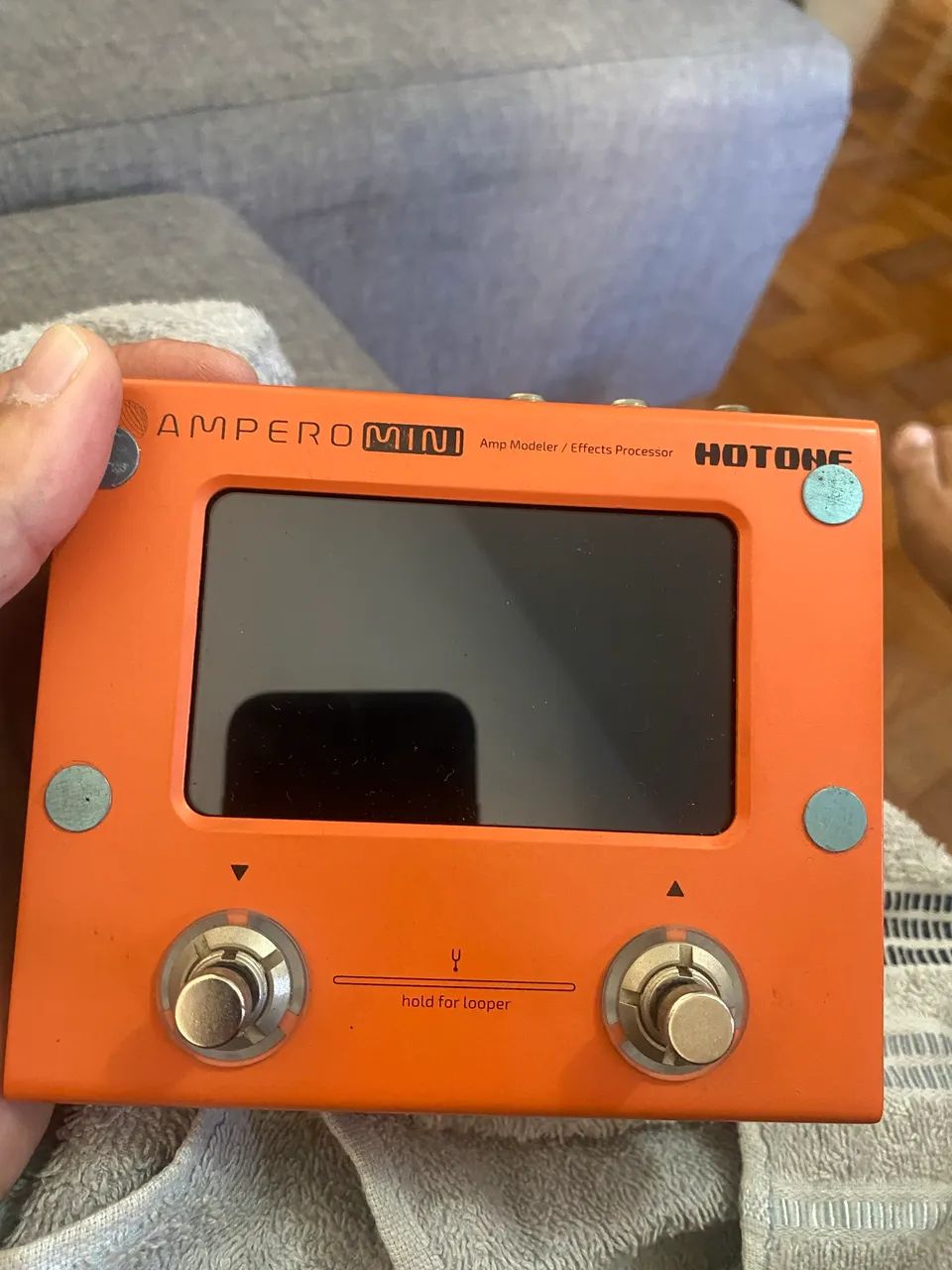 Hotone Ampero Mini 中古 Hotone Ampero mini - Instrumentos musicais - Chácara Parreiral