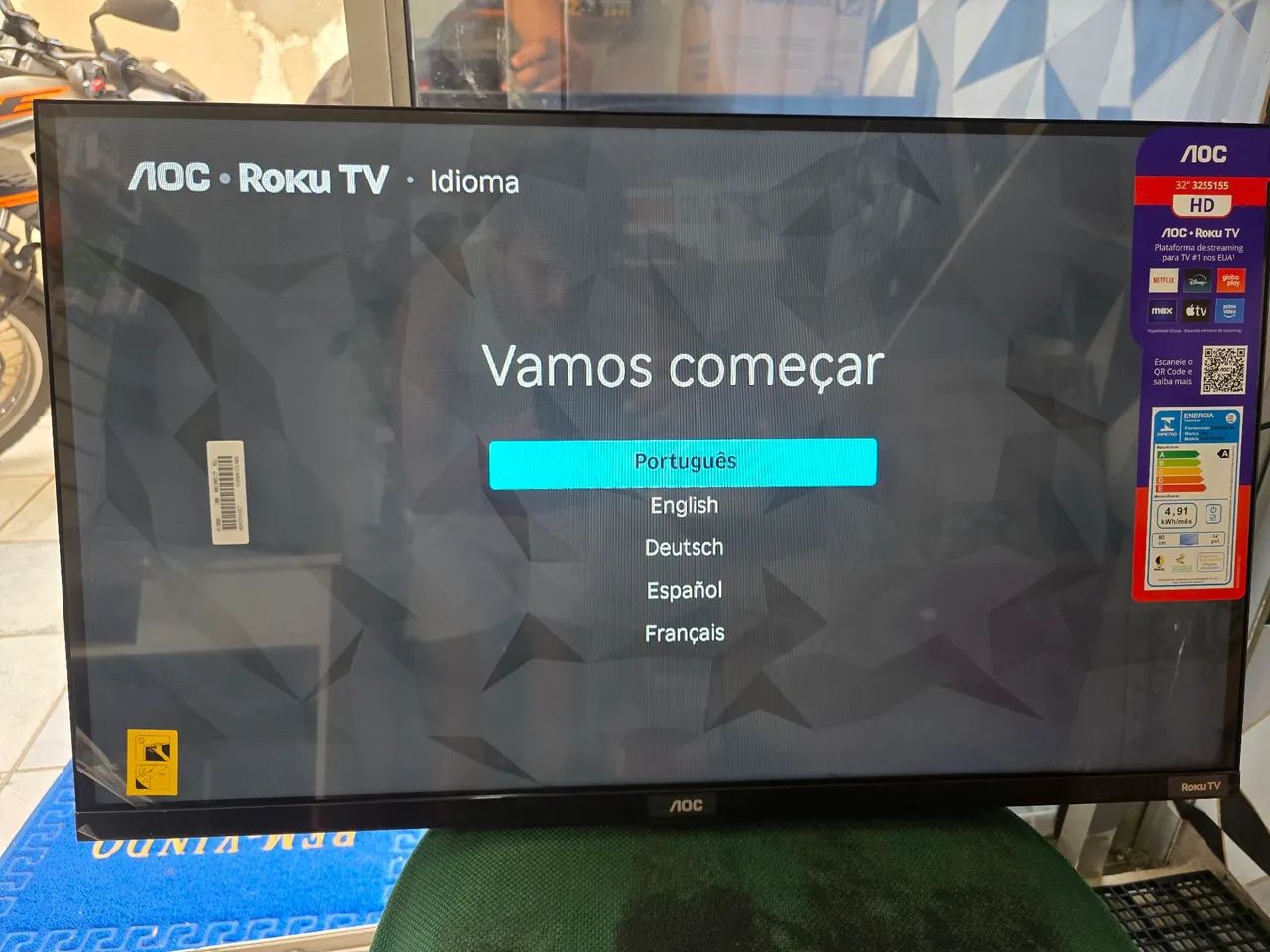 Smart TV AOC 32 polegadas  - Foto 4