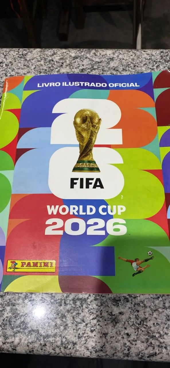 Vendo album da copa do mundo de 2026