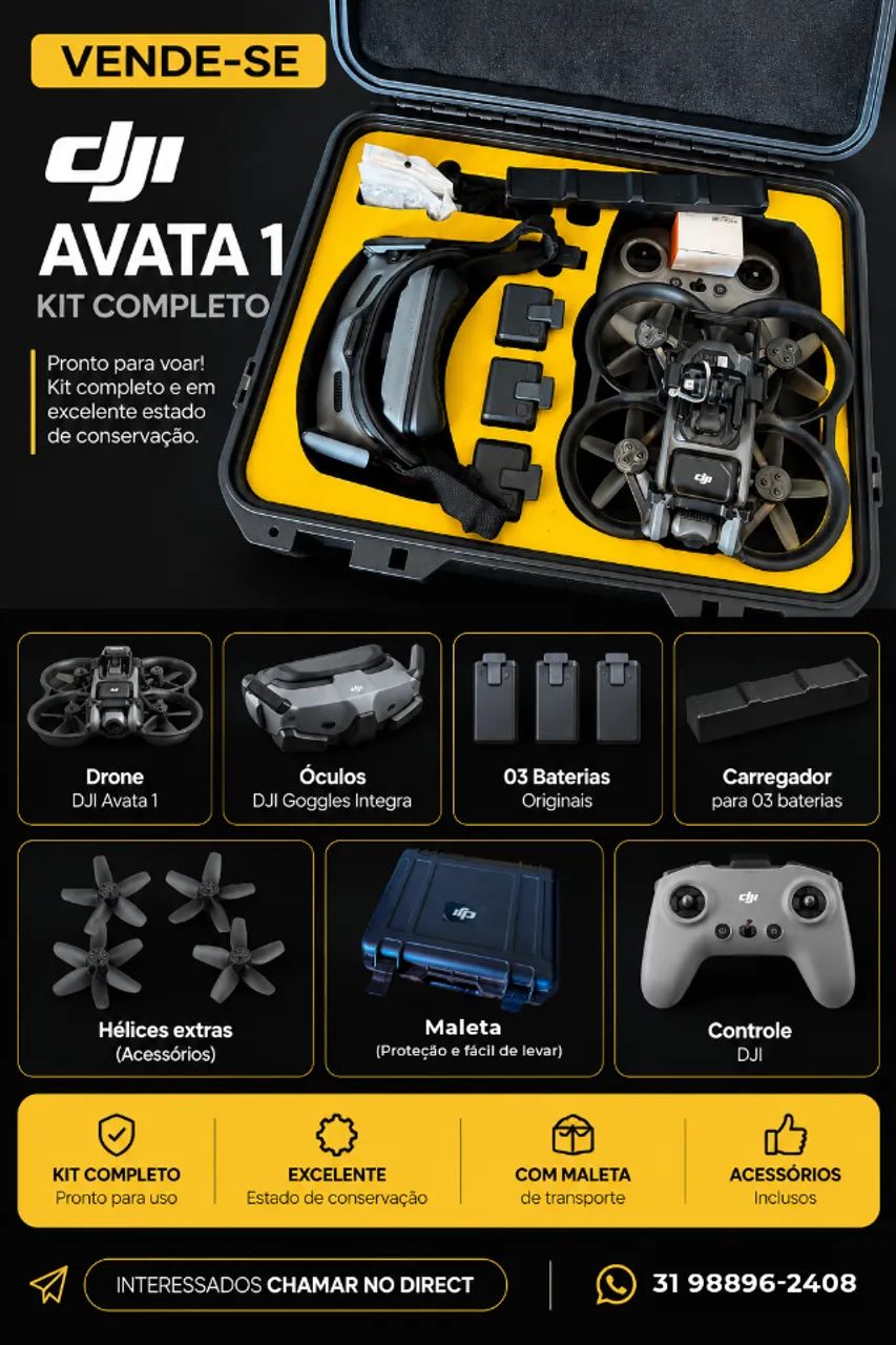 Kit Completo Avata DJI