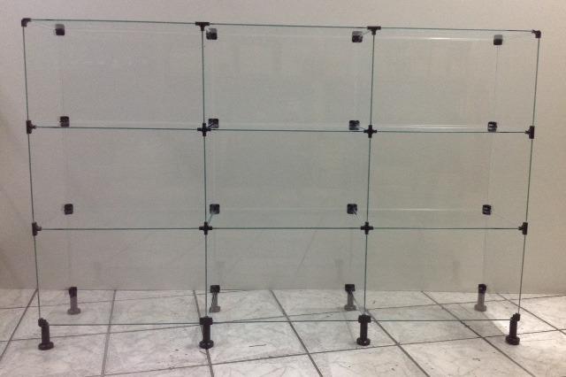 Balcão de vidro 1.50mt em 10x sem juros no cartão