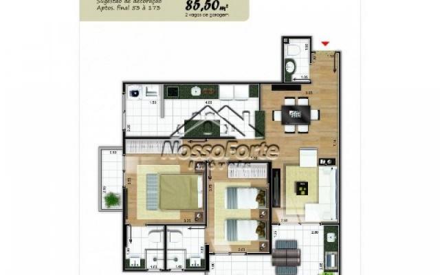 Apartamento no Canto do Forte em Praia Grande - Foto 6