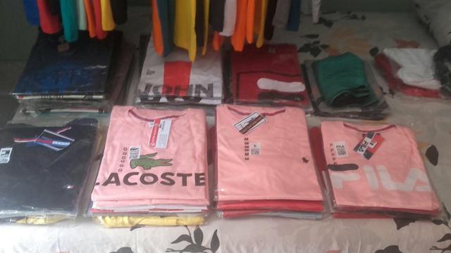 Vendo camisas e bermudas moletom e jeans
