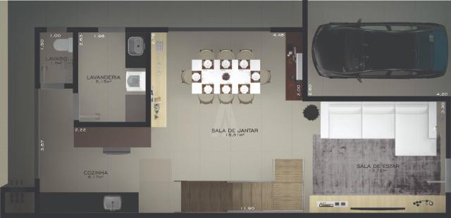 Casa à venda com 2 dormitórios em Costa e silva, Joinville cod:19041/2 - Foto 3
