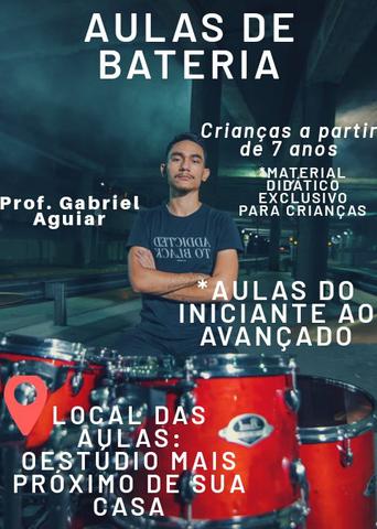 AULAS DE BATERIA em Fortaleza-Ce(Leia o anúncio)