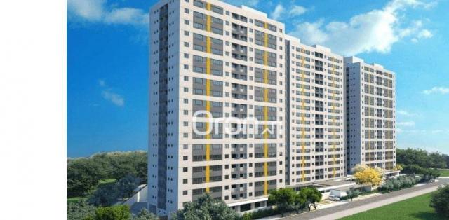 Apartamento com 2 dormitórios à venda, 56 m² por R$ 198.000,00 - Condomínio Santa Rita - G - Foto 2