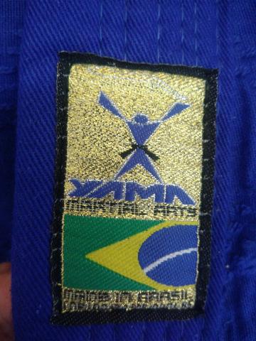Kimono Trançado Master Azul A2 - Foto 4