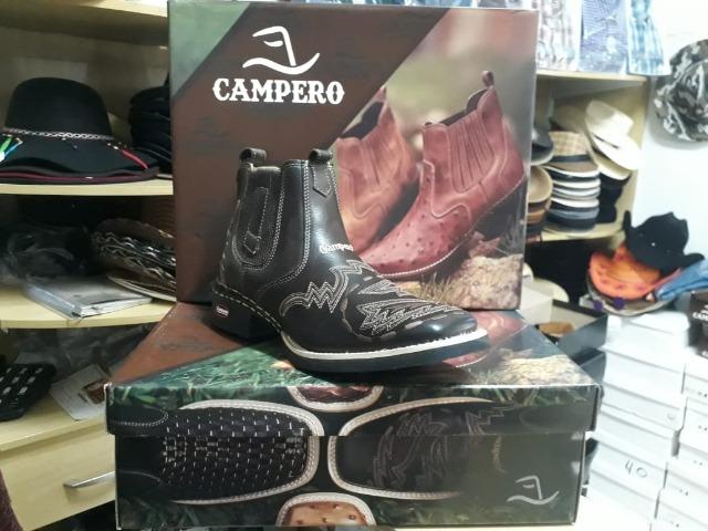 Bota Campero® de Couro NOVA - Foto 4