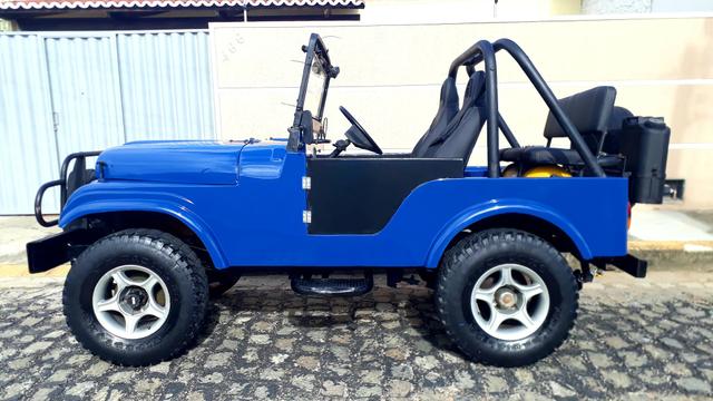 Jeep Willys 4x4 (fibra) 1978 com DH e GNV - Foto 3