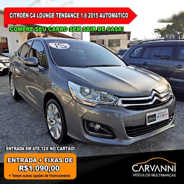 Citroën C4 Lounge Tendance 1.6 2015 Automático