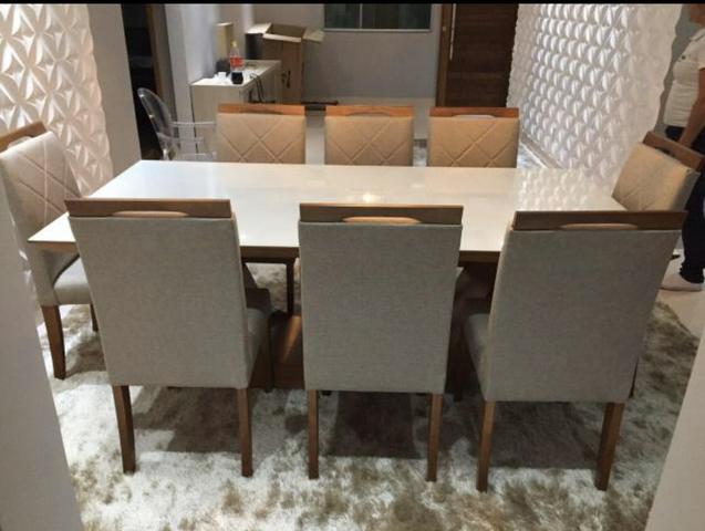 Mesa de jantar Nova Deli oito lugares - Foto 3