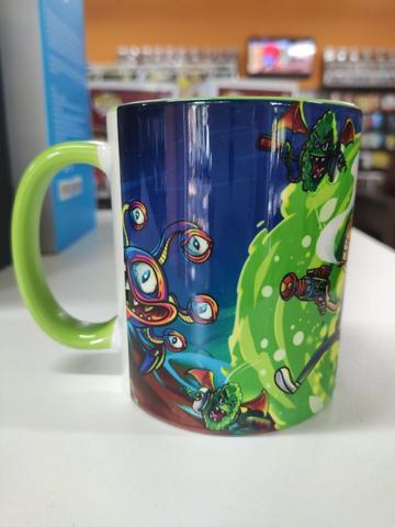 Caneca Porcelana - Rick and Morty - Foto 3