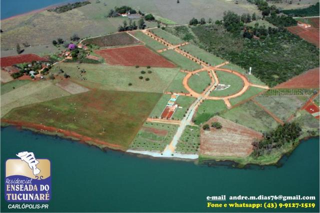Lote 600m2 - Residencial Enseada do Tucunaré - Carlópolis-PR - Foto 3