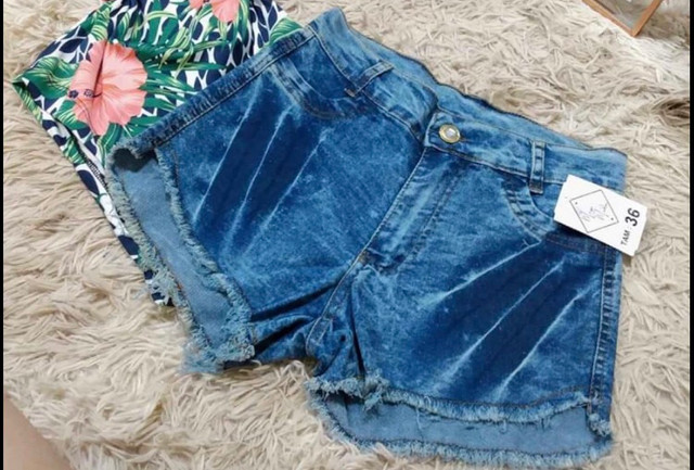 olx short jeans atacado