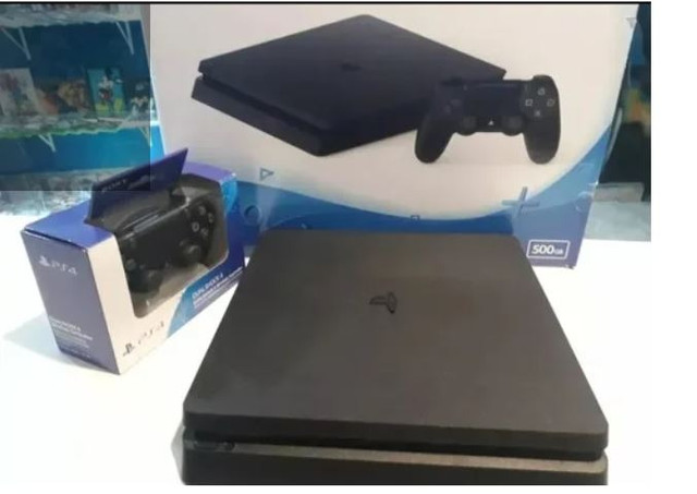 Playstation 4 Slim - Garantia de 01 ano. Aceitamos video games como parte do pagamento - Foto 4