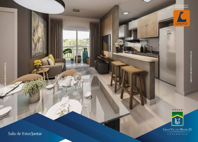 Super Oferta!! Apartamento com suíte, no Turu// Village Brasil 3_ - Foto 2