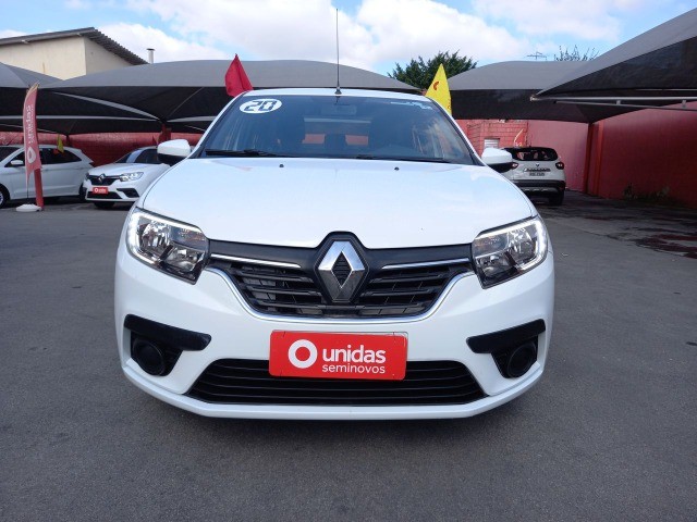 1337. LOGAN ZEN 1.0 COMPLETO 2020 COM MULTIMÍDIA E SENSOR DE RÉ