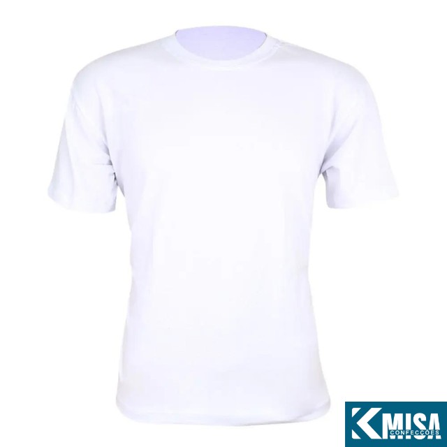 Kit 20 camisas brancas de algodão