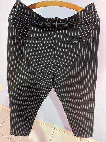 Calça social risca de giz TAM 40!BAIXOU! - Foto 2