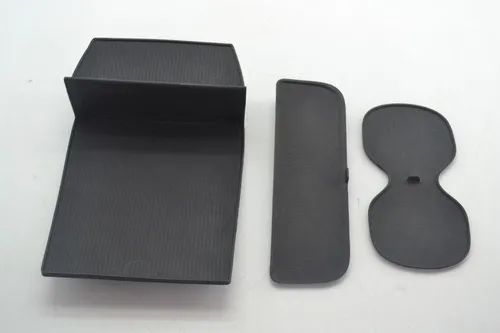 Kit Tapete Porta Copos Borracha Console Volvo Xc70 Original