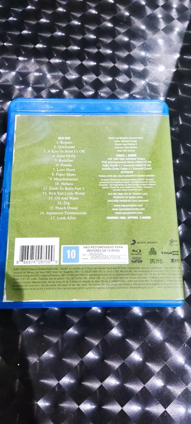 Blu Ray Incubus - original  - Foto 2