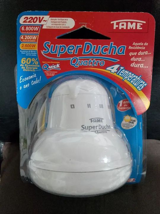 Super Ducha FAME (220v) 4 Temperaturas