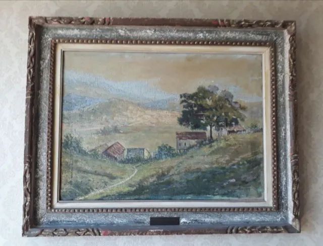 Quadro "Recanto Tranquilo" de Euclides Lopes 