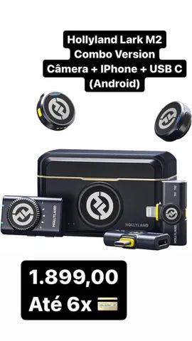 Microfone Hollyland Lark m2