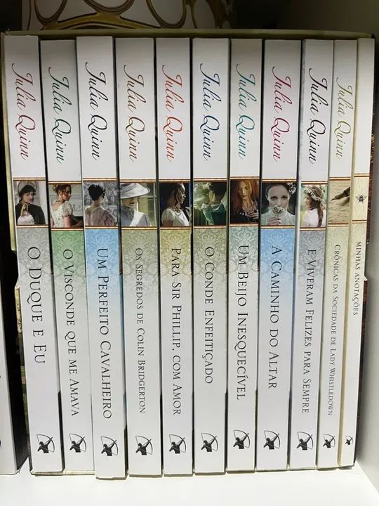 Coleção completa Bridgerton - Julia Quinn - Capa Dura