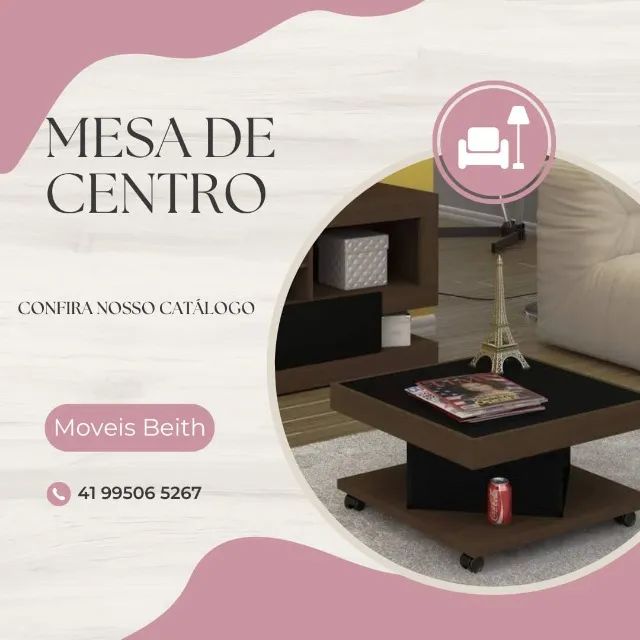 Promoção Mesa de Centro  - 18/11/24 