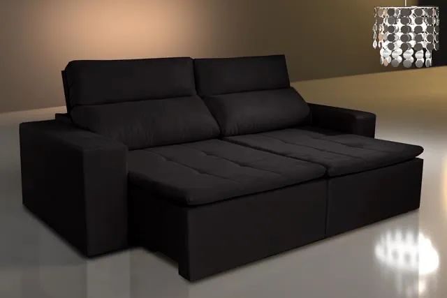 Sofá Retratil Reclinável Italia s554 - Foto 4