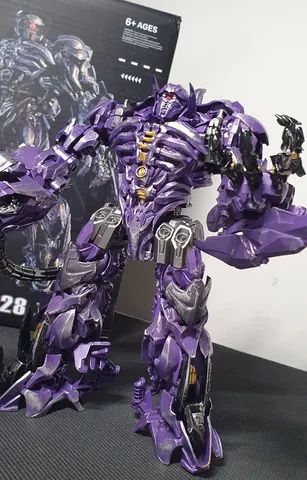 Transformers Shockwave 18cm pintura metalizada  - Foto 4