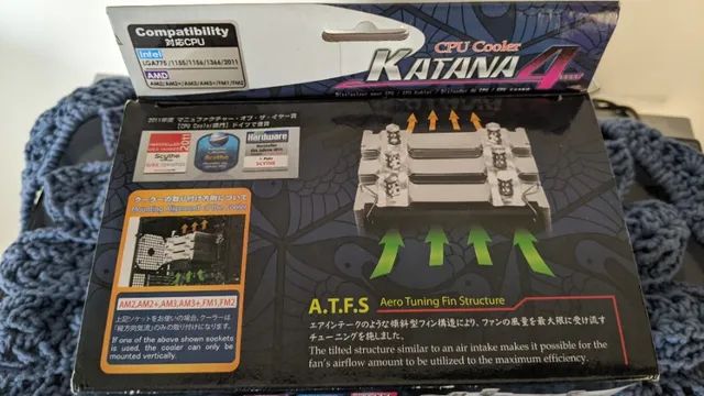 Scythe Katana 4 CPU Cooler computador pc intel amd - Foto 3