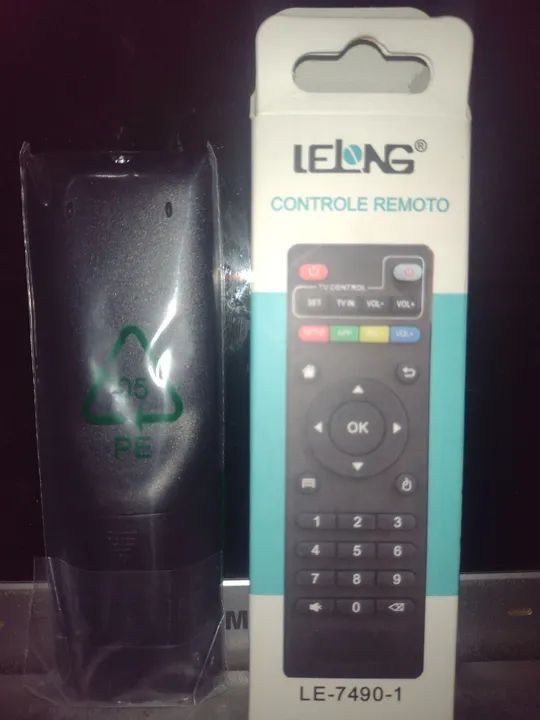 Controle de tv box de estoque 