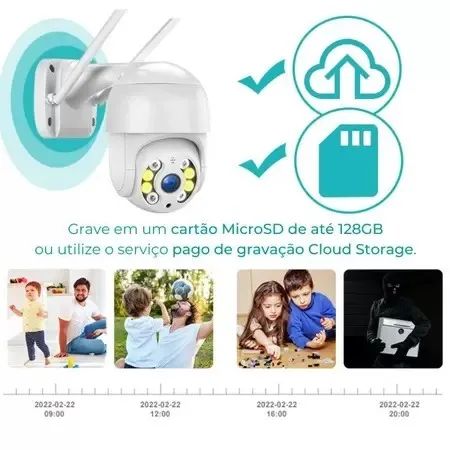 Câmera Wifi Externa Prova D'água - Foto 3