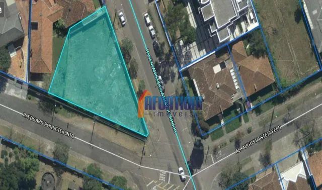 Terreno para alugar, 783 m² por R$ 16.028,47/mês - Bigorrilho - Curitiba/PR