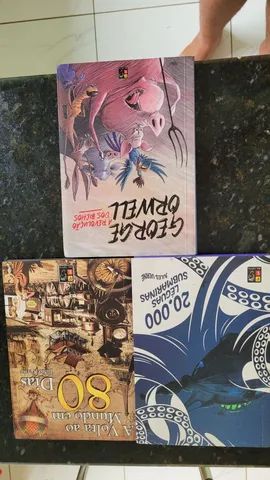 Combo livros Júlio Verne + Orwell de Brinde - Foto 2