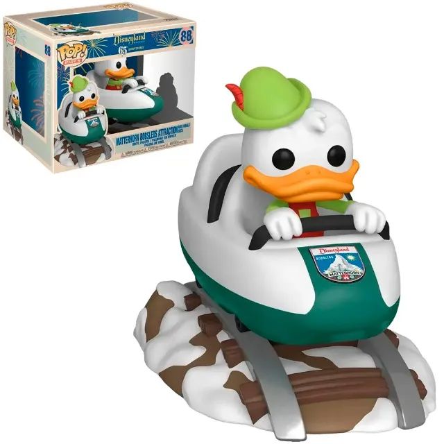 Funko Pop Disney Matterhorn Bobsleds Attraction & Donald Duck 88 New | Vaulted | With Box63825090233217120