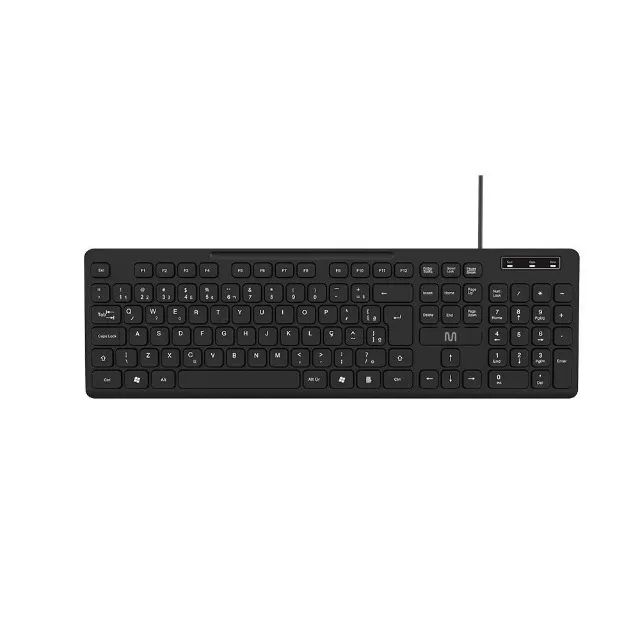 Teclado Com Fio Soft Silence Tc144 Preto - Multi - Foto 2