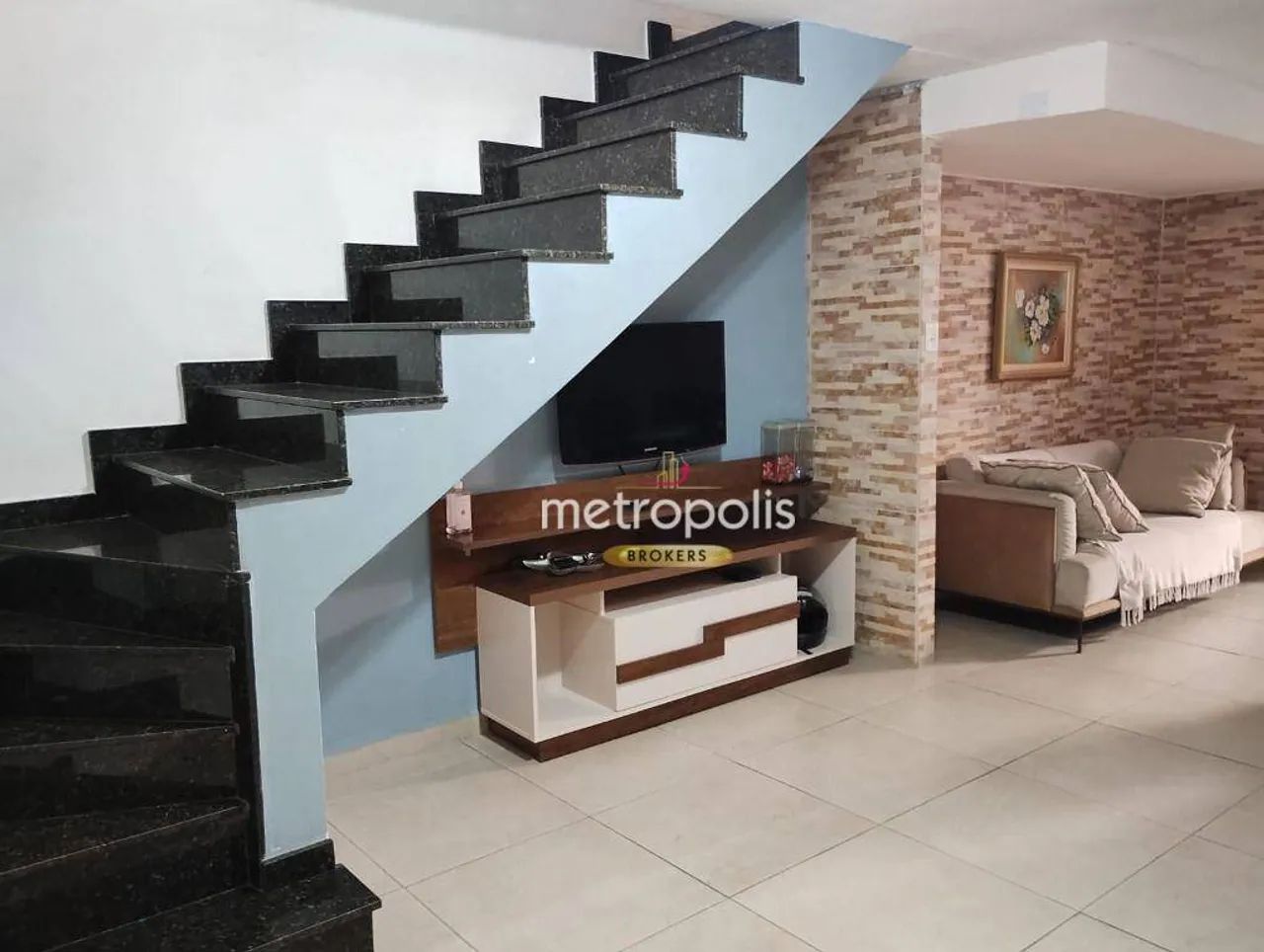 Sobrado à venda, 150 m² por R$ 589.000,00 - Vila Camilópolis - Santo André/SP