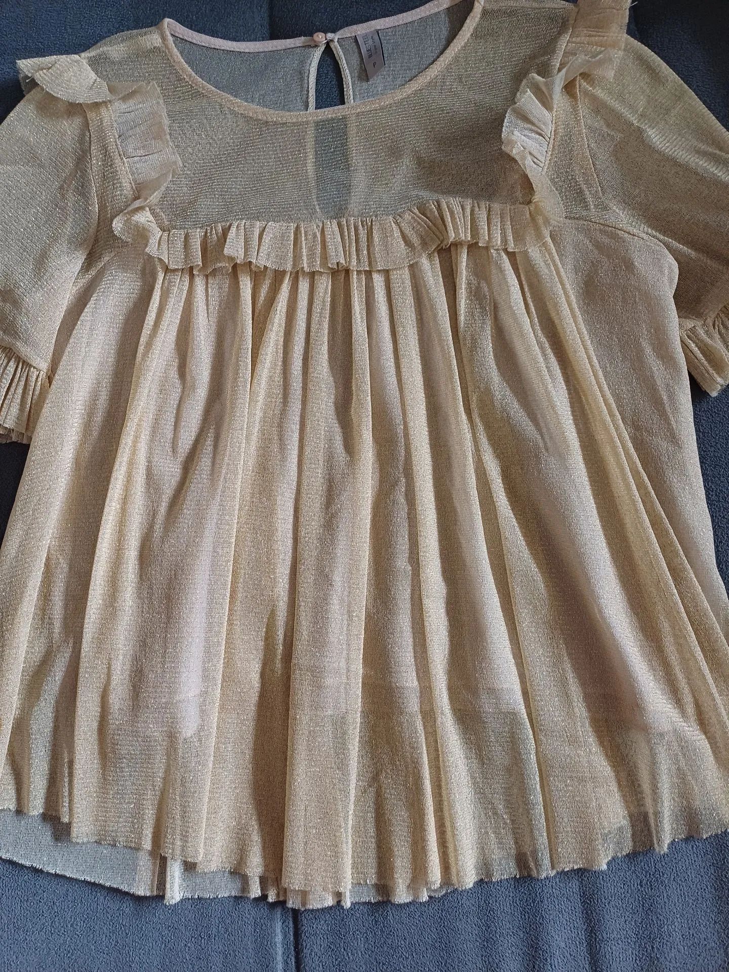 Batinha lurex dourado Tamanho P - Foto 3