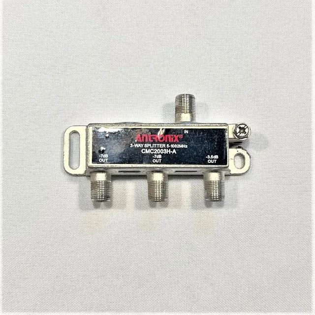 (Aceito cartão) Divisor UHF/VHF ou TV a Cabo Antronix Original (3 Saídas)