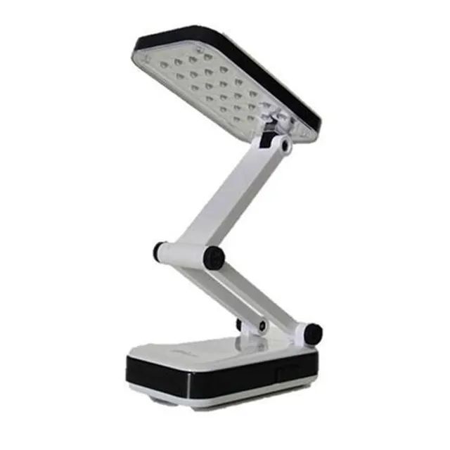 Luminária De Mesa Articulada 24 Leds Recarregável Abajur