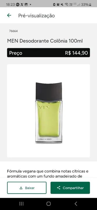 Promoção perfumes Men galbe o Boticário - Foto 2
