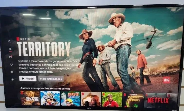 TV smart 43 polegadas Full HD alta HDR  - Foto 2