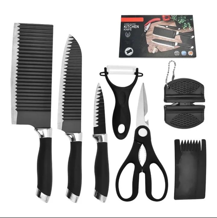 Conjunto de facas de cozinha 7 peças - Novo - Foto 3